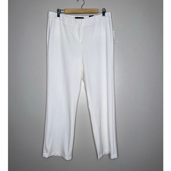 Amanda and Chelsea White Dress Pants Size 14P New with Tags Office Ready - Picture 2 of 7